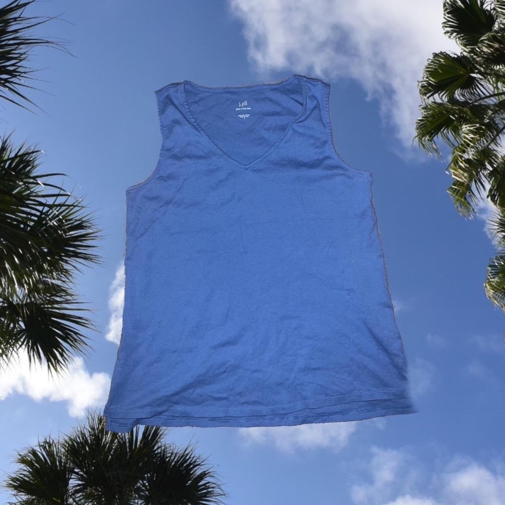Blue tank